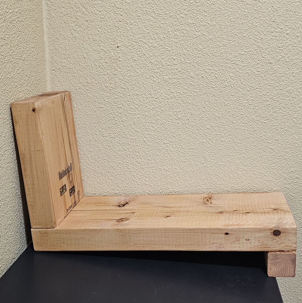 Natural Wood Book Stand
